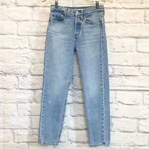 Levi's Light Blue Ankle & Cropped Jeans